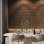 Гипсовая 3D панель с принтографией PM-26 варинант исполнения - 2 | Loft Concept в Грозном