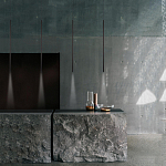 Подвсеной светильник светодиодный металлический цилиндрической формы Высота 30см Trumpet tube варинант исполнения - 6 | Loft Concept в Грозном