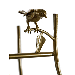 Стеллаж металлический с птичками Primavera варинант исполнения - 4 | Loft Concept в Грозном