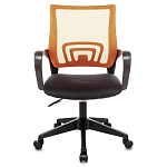 Офисное кресло с основанием из черного пластика Desk chairs Orange варинант исполнения - 2 | Loft Concept в Грозном