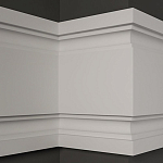 Гладкий молдинг MT-40 варинант исполнения - 1 | Loft Concept в Грозном
