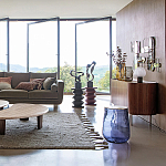 Фигурный приставной столик черного цвета AMORPHOUS варинант исполнения - 7 | Loft Concept в Грозном