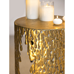 Столик дизайнерский Copper streaks варинант исполнения - 7 | Loft Concept в Грозном