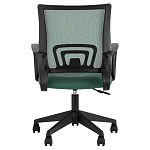 Офисное кресло с основанием из черного пластика Desk chairs Green варинант исполнения - 4 | Loft Concept в Грозном