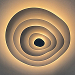 Потолочная люстра круглая многослойная Multilayering варинант исполнения - 10 | Loft Concept в Грозном