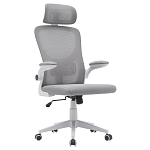 Кресло для компьютерного стола Easement Grey&White варинант исполнения - 1 | Loft Concept в Грозном