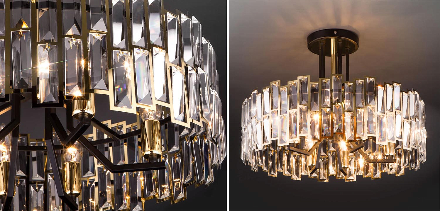 Потолочная люстра Darkness Chandelier gold 53 Потолочная люстра Darkness Chandelier gold 53 - Loft-Concept в Грозном