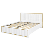 Кровать двуспальная белая Antique Order варинант исполнения - 1 | Loft Concept в Грозном