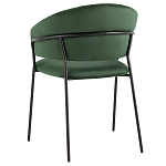 Стул в велюре зеленого цвета Horizon варинант исполнения - 5 | Loft Concept в Грозном