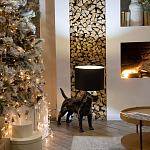 Лампа COLLECTION OF DOGS с абажуром Бультерьер варинант исполнения - 7 | Loft Concept в Грозном