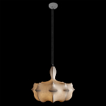 Подвесной светильник с белым фигурным абажуром и мягкими волнистыми краями Cloud Motion  варинант исполнения - 5 | Loft Concept в Грозном