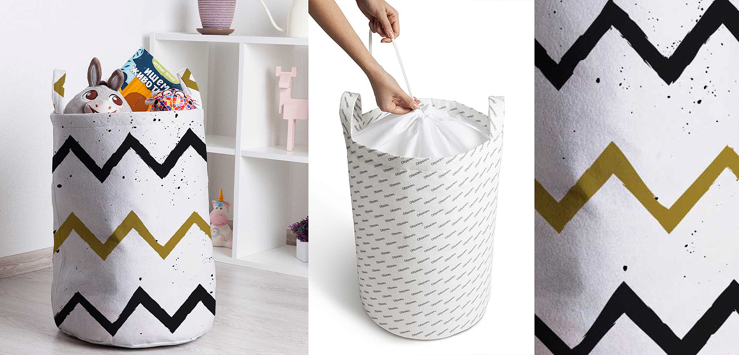 Корзина Chevron Basket Корзина Chevron Basket - Loft-Concept в Грозном