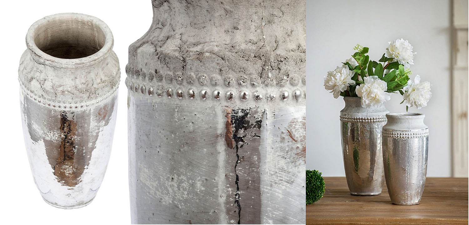 Ваза Vase Argenta silver 33 Ваза Vase Argenta silver 33 - Loft-Concept в Грозном