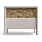 Тумба 2 ящика с подсветкой на рельефном фасаде Warm Industrial варинант исполнения - 6 | Loft Concept в Грозном