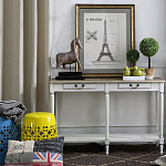 Деревянная консоль с двумя ящиками Margery Provence Console Table варинант исполнения - 3 | Loft Concept в Грозном