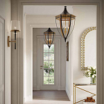 Бра настенное с прозрачным стеклянным абажуром Simple Pure Form варинант исполнения - 4 | Loft Concept в Грозном