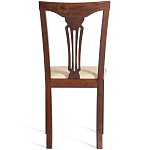 Стул деревянный с узором ручной работы Espresso варинант исполнения - 6 | Loft Concept в Грозном