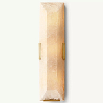 Бра прямоугольное высокое с мраморным плафоном Calling to Shine варинант исполнения - 1 | Loft Concept в Грозном