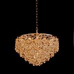 Люстра каскадная с подвесками в форме колец Galaxy of Light варинант исполнения - 2 | Loft Concept в Грозном