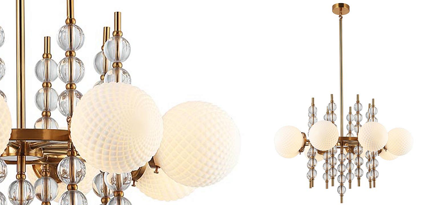 Люстра Addelyn Chandelier 8 lamp Люстра Addelyn Chandelier 8 lamp - Loft-Concept в Грозном