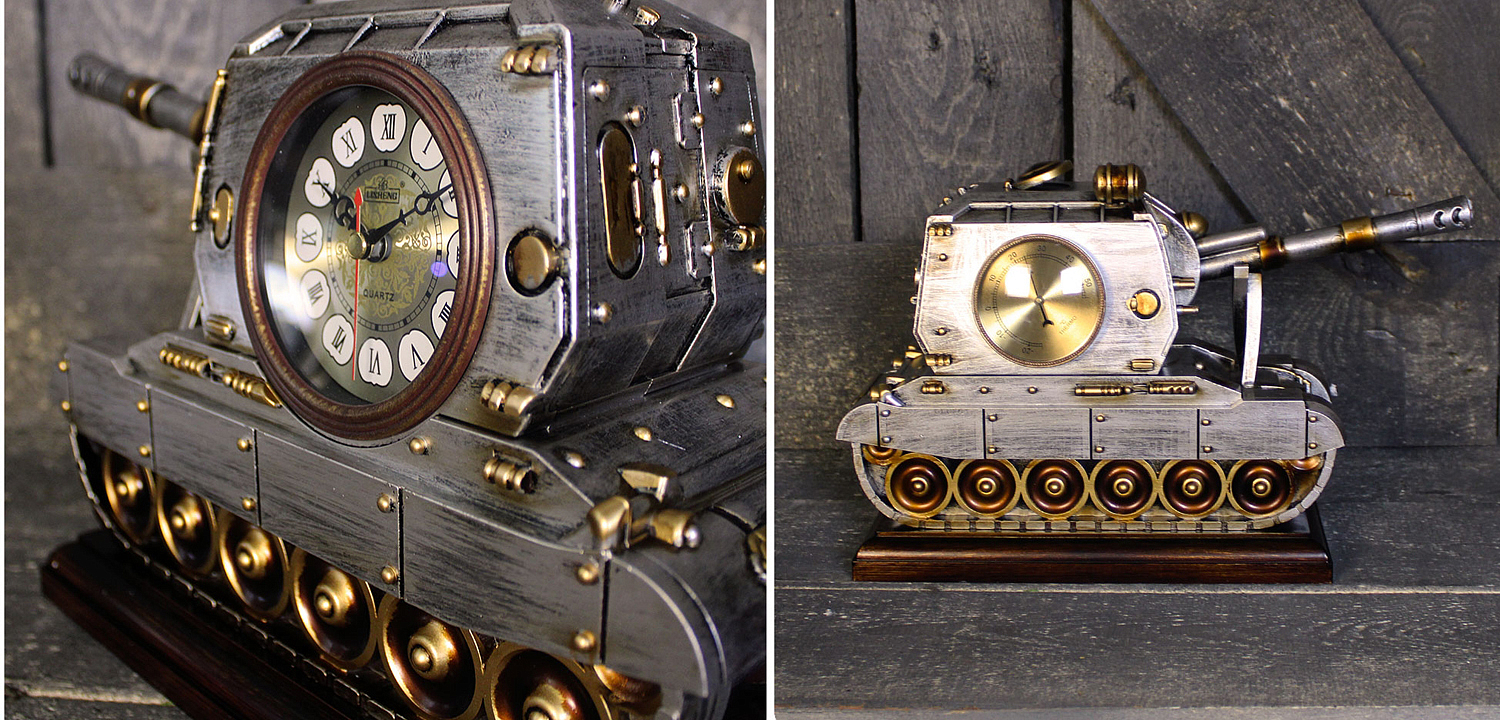 Часы Tank Clock Часы Tank Clock - Loft-Concept в Грозном