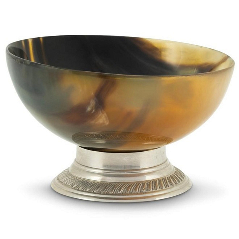 Салатник Bowl Horn With Foot D13 Коричневый Салатник Bowl Horn With Foot D13 Коричневый в Грозном | Loft Concept