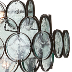 Люстра с каскадом из круглых стеклянных дисков Small Round Sequins варинант исполнения - 1 | Loft Concept в Грозном