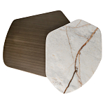 Столик журнальный Promontory с мрамором варинант исполнения - 7 | Loft Concept в Грозном