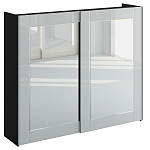Шкаф-купе White Crystal варинант исполнения - 1 | Loft Concept в Грозном