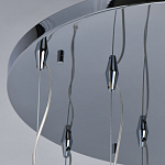 Люстра каскадная с 9-ю разноцветными стеклянными плафонами Kaleido варинант исполнения - 14 | Loft Concept в Грозном