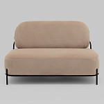 Диван Стоун велюр рельефный бежевый варинант исполнения - 5 | Loft Concept в Грозном