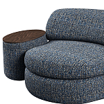 Кушетка со столиком Ulysses варинант исполнения - 6 | Loft Concept в Грозном