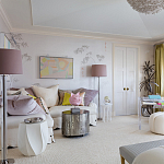 Обои ручная роспись Bamboo Special Colourway on Natural Mica metallic silk варинант исполнения - 2 | Loft Concept в Грозном