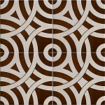 Дизайнерская плитка с узором Петли варинант исполнения - 2 | Loft Concept в Грозном