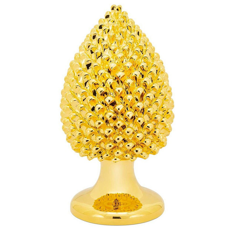 Статуэтка Pine Cone Real Gold Золотой Статуэтка Pine Cone Real Gold Золотой в Грозном | Loft Concept