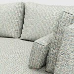 Мебельная ткань Шенилл голубой цвет 142 см T4-52 варинант исполнения - 5 | Loft Concept в Грозном