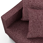 Мебельная ткань Шенилл фиолетовый цвет 138 см T4-25 варинант исполнения - 5 | Loft Concept в Грозном