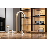 Кухонный гарнитур из массива дуба и камня Ratio Dada Engenereed варинант исполнения - 16 | Loft Concept в Грозном