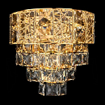 Бра с каскадом из прозрачного хрусталя Constant Sparks варинант исполнения - 4 | Loft Concept в Грозном