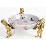 Блюдо фарфоровое Трио ангелов Joy варинант исполнения - 2 | Loft Concept в Грозном