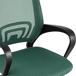 Офисное кресло с основанием из черного пластика Desk chairs Green варинант исполнения - 6 | Loft Concept в Грозном