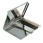 Портсигар на 10 сигарет с газовой зажигалкой из натурального камня Актиновит Stone Cigarettes Cases варинант исполнения - 2 | Loft Concept в Грозном