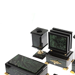 Настольный письменный набор из нефрита в подарочной коробке Victorious варинант исполнения - 8 | Loft Concept в Грозном