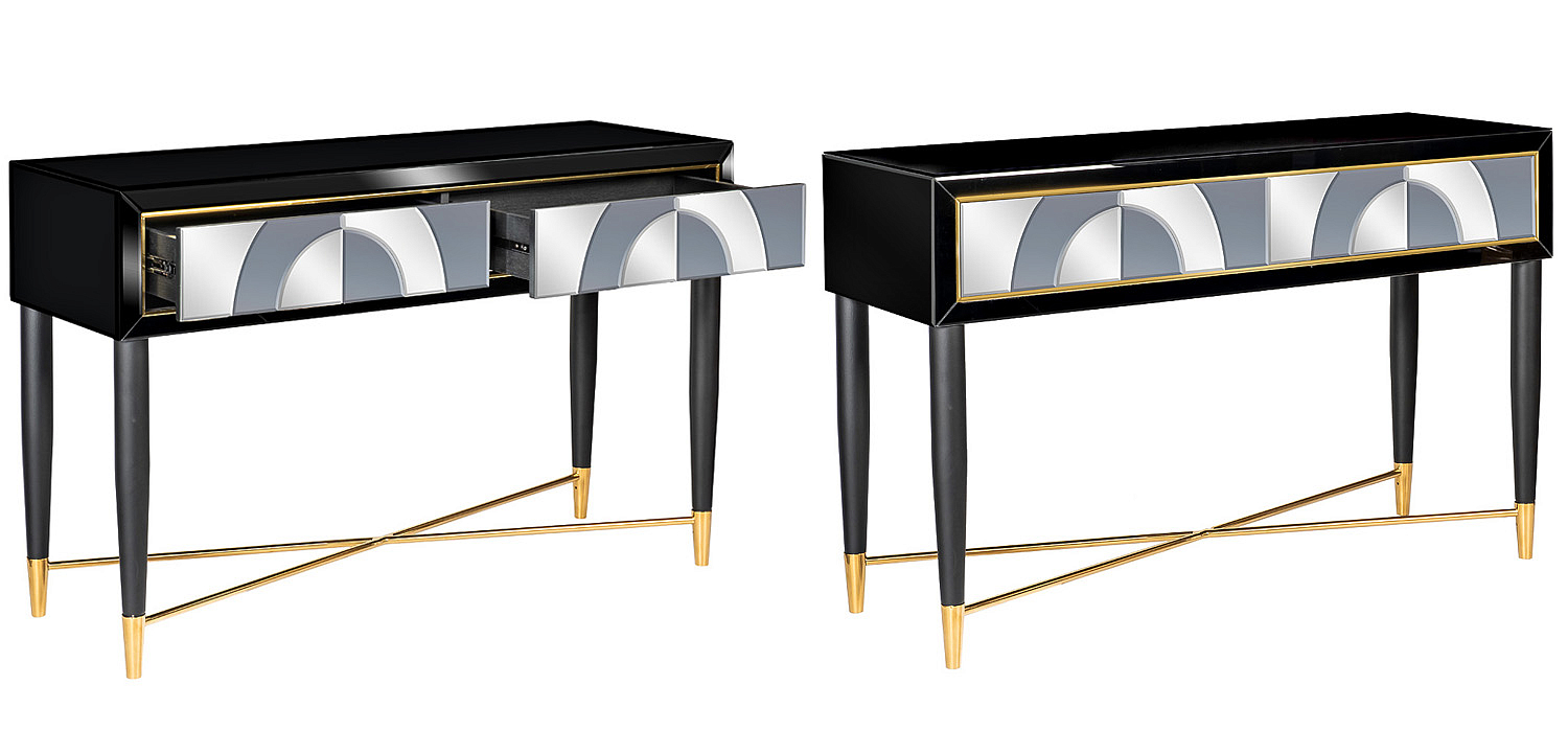 Консоль Camila Mirror Boxes Console Консоль Camila Mirror Boxes Console - Loft-Concept в Грозном
