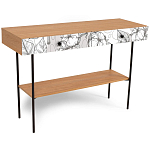 Консоль с принтом на ящиках Elise Console Table варинант исполнения - 10 | Loft Concept в Грозном