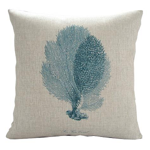 Подушка Голубой коралл