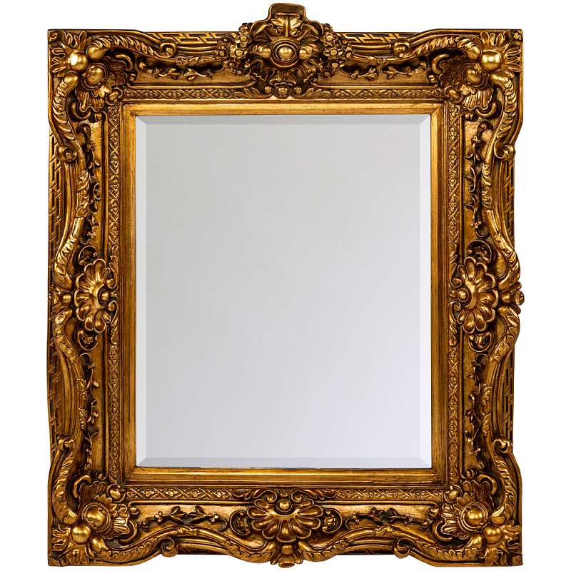 Зеркало настенное золотое с резным орнаментом Classic Ornament Mirror Золотой Зеркало Зеркало настенное золотое с резным орнаментом Classic Ornament Mirror Золотой Зеркало в Грозном | Loft Concept