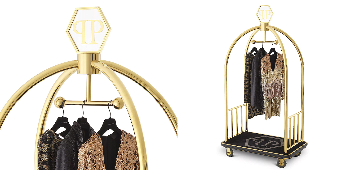 Вешалка для одежды Philipp Plein Hotel Trolley Heaven Вешалка для одежды Philipp Plein Hotel Trolley Heaven - Loft-Concept в Грозном