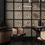 Гипсовая 3D панель с принтографией PM-13 варинант исполнения - 1 | Loft Concept в Грозном