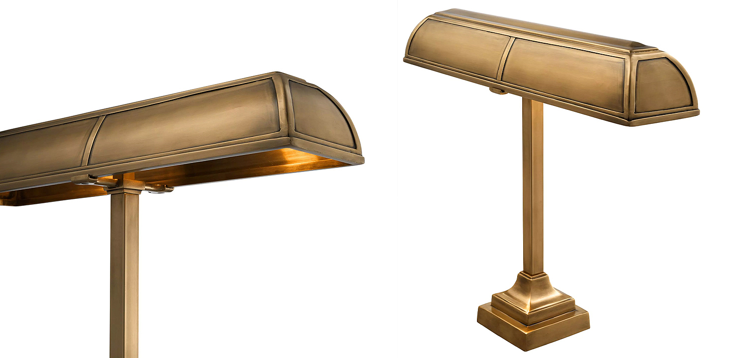 Настольная лампа Eichholtz Desk Lamp Banker Trust Настольная лампа Eichholtz Desk Lamp Banker Trust - Loft-Concept в Грозном
